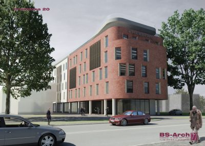 New office building in ul. Prądnicka