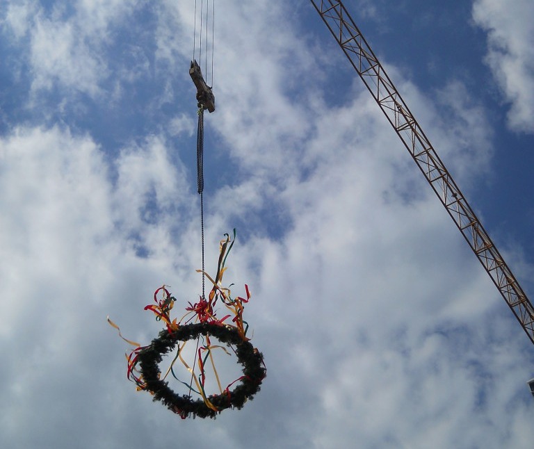 Topping out ceremony