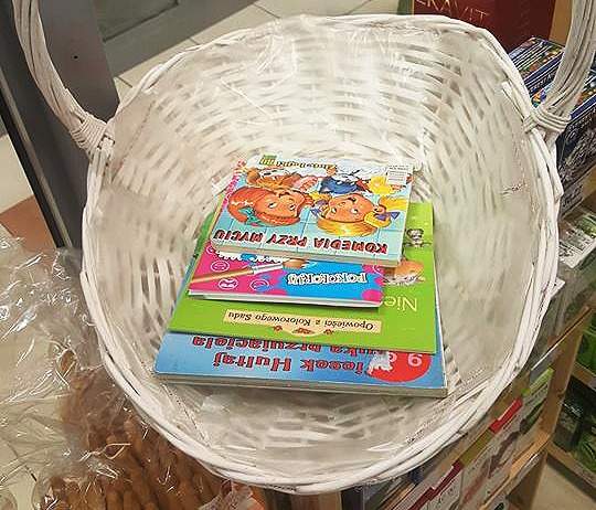 Book collection for hospital patients