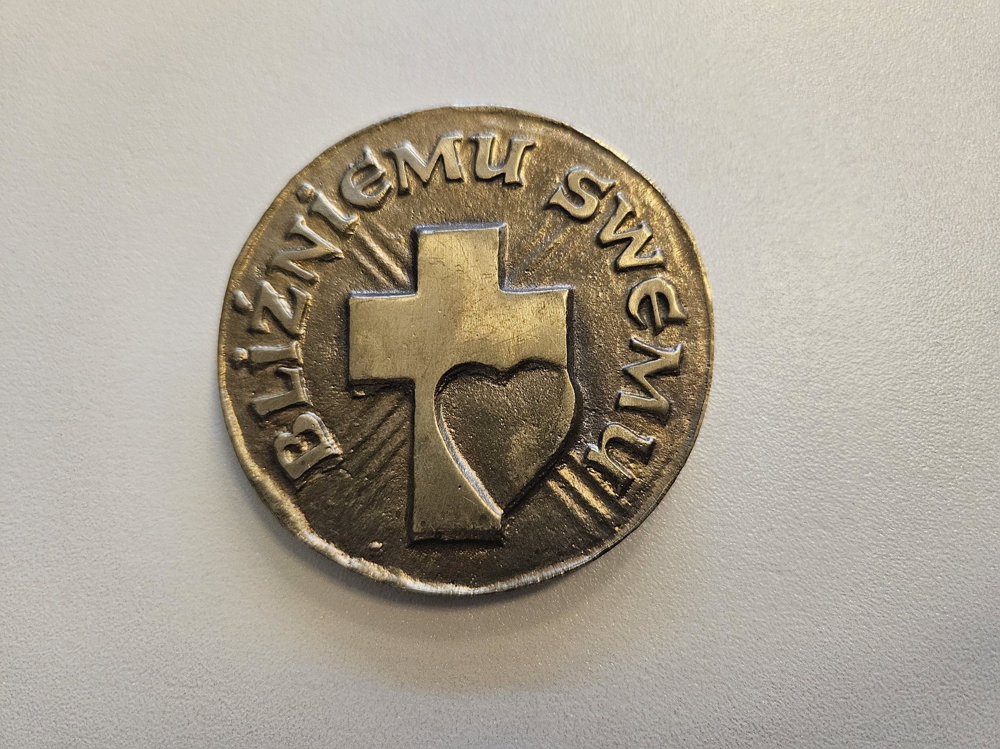 Medal from the Society of St. Brother Albert