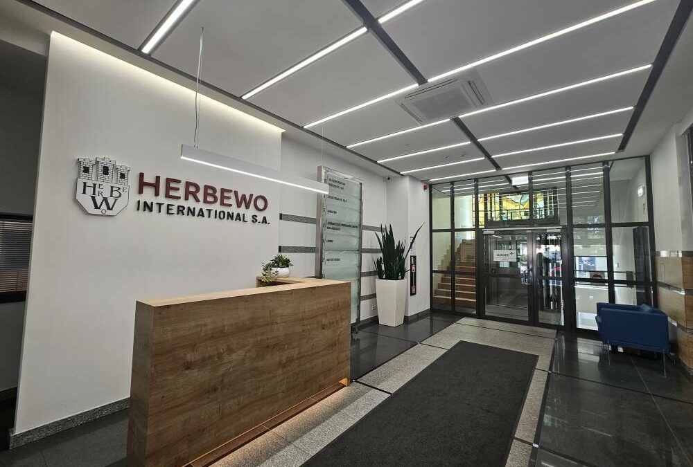 Nowe logo na nowej recepcji na Lubelskiej 29