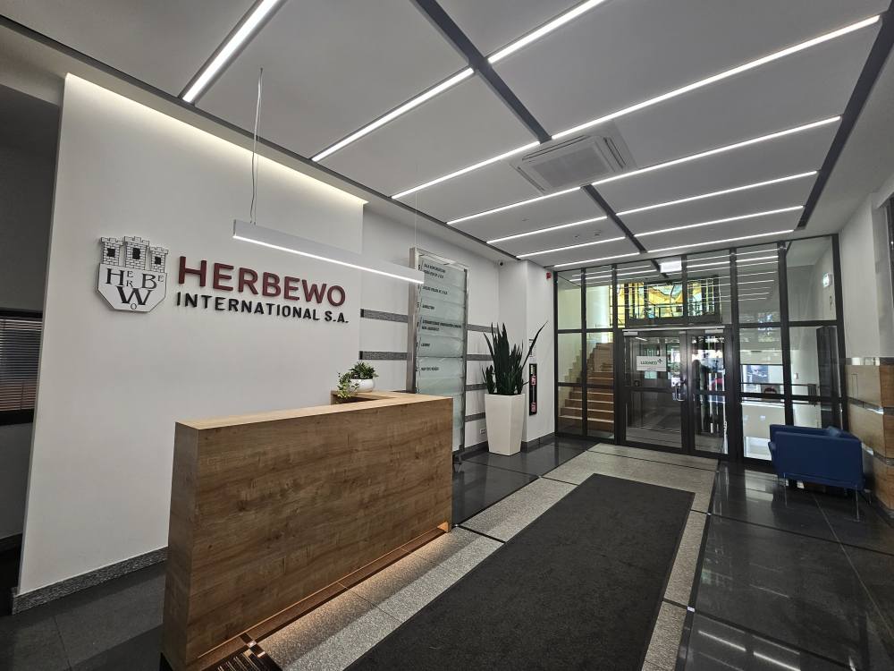 New Logo at the New Reception at Lubelska 29