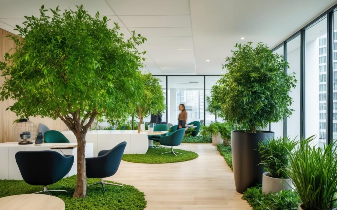 Zieleń w biurze – czemu jest ważna? Jak wpływa na komfort pracy?